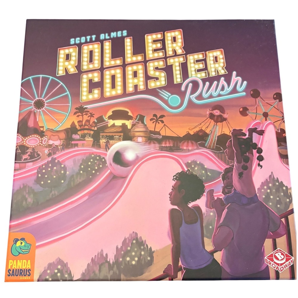 Roller Coaster Rush Board Game‎ Pandasaurus Game Almes Physics Building STEM